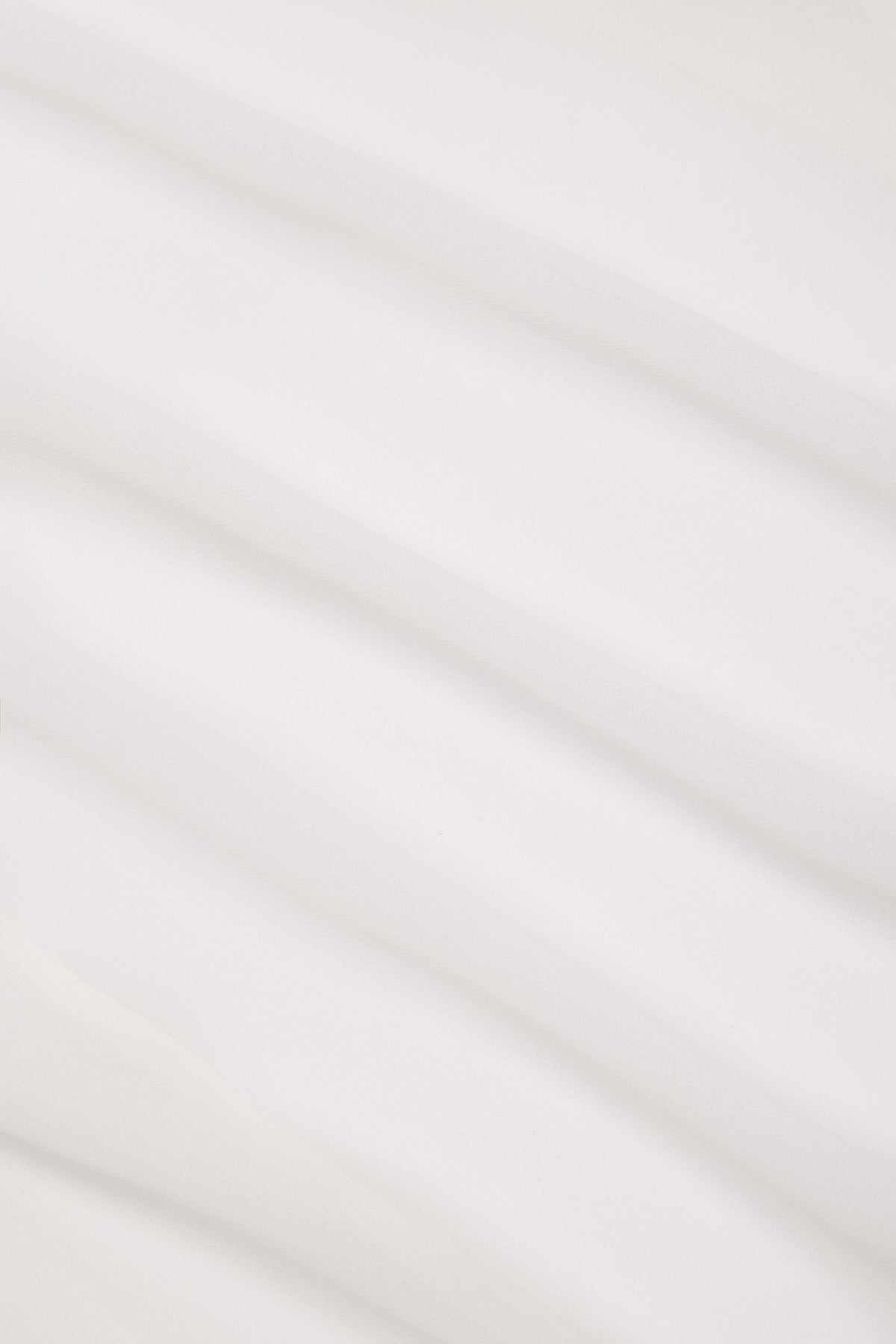 Cowl-Neck Mini Dress in White
