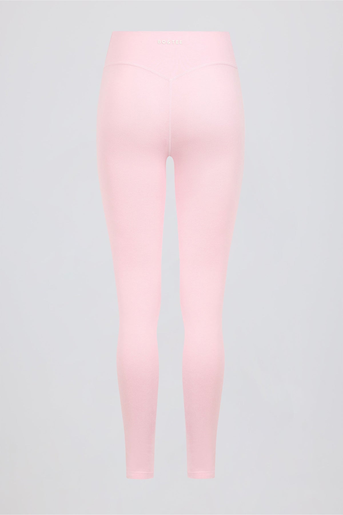 Brushed Jersey Ruched Mid-Rise Leggings in Bloom