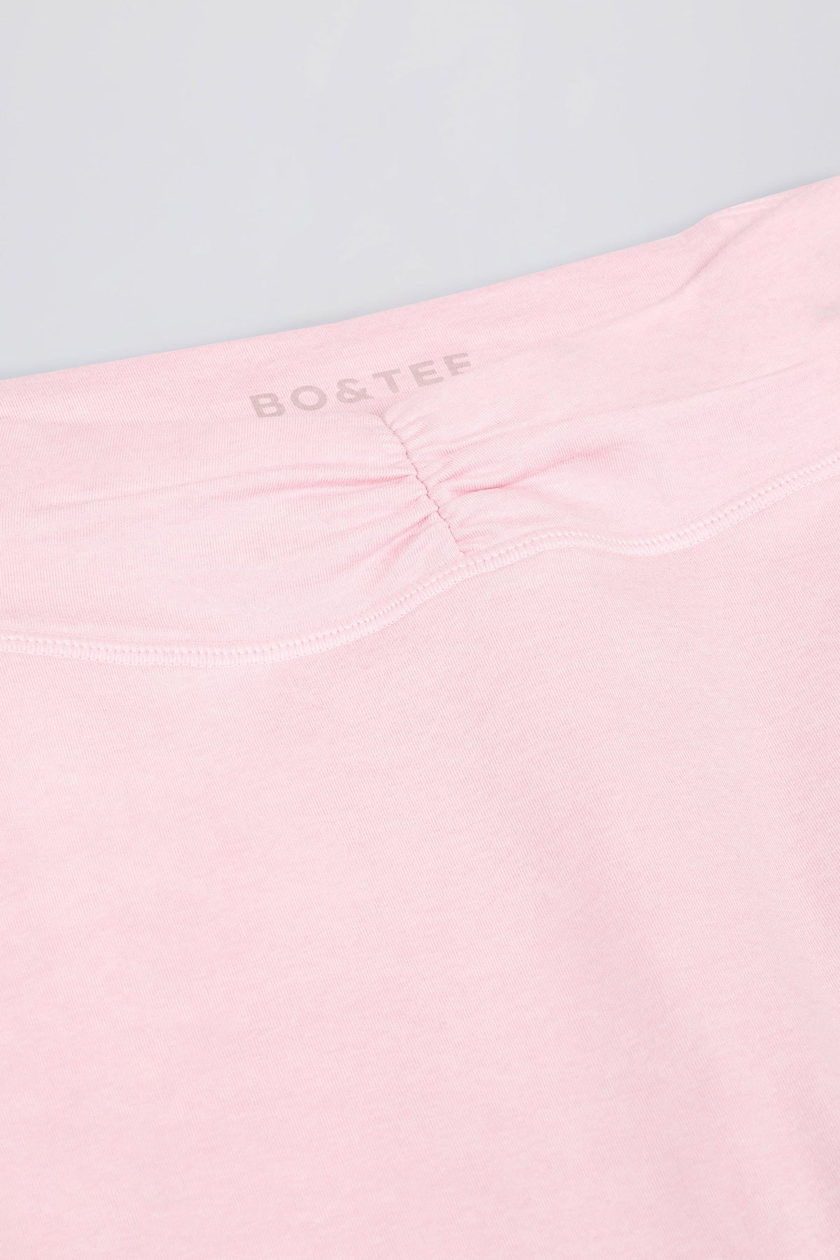 Brushed Jersey Ruched Mid-Rise Leggings in Bloom