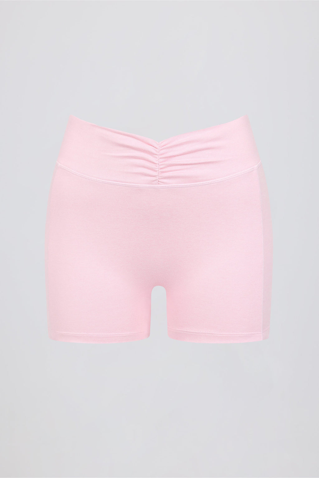 Ruched Mini Shorts in Bloom